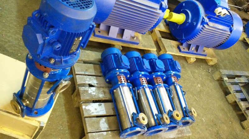 Нержавеющие вертикальные насосы ЦНСг